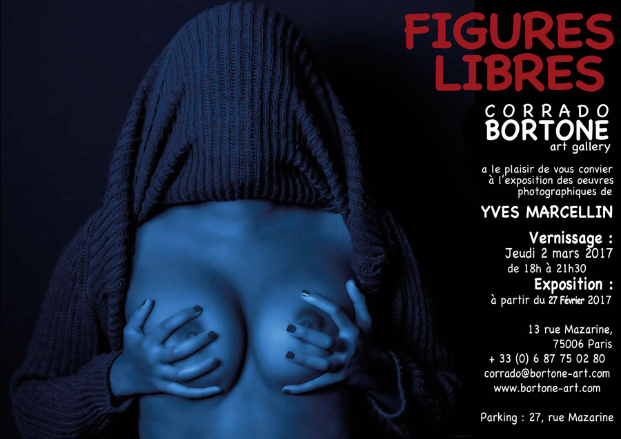 Yves Marcellin présente "Figures libres" à la galerie Corrado Bortone